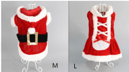 Festive Plaid Dog Dress - Cozy Christmas Pet Outfit For Small Dogs-7