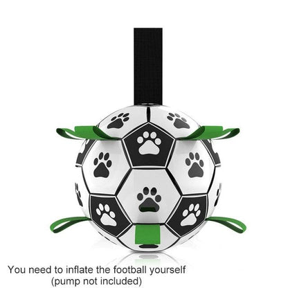 Interactive Dog Soccer Ball: Durable, Soft, And Engaging Pet Toy-3