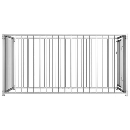 Outdoor dog kennel 100x200x100 cm