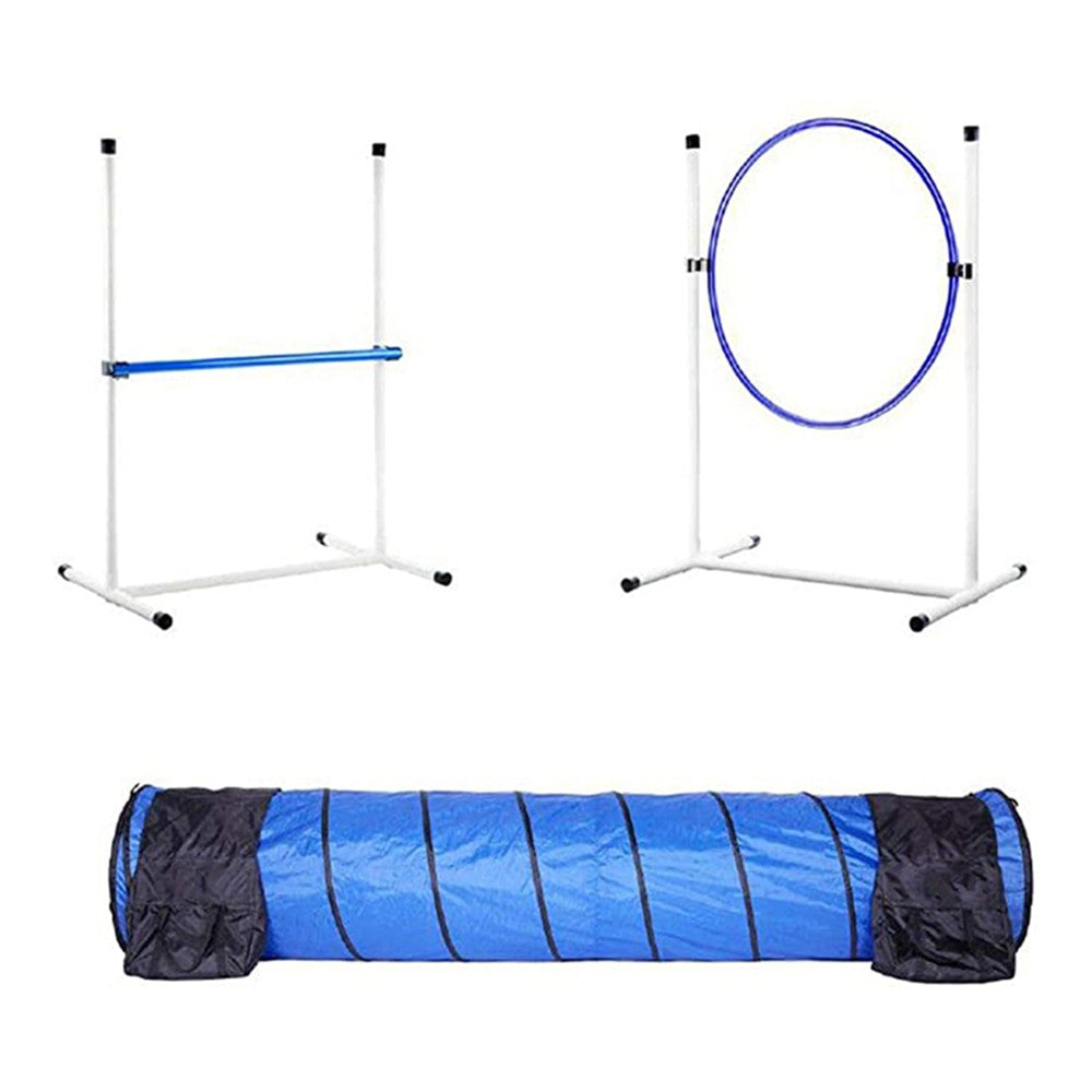 Dog Training Jumping Ring Jumping Pole Wrap Agility Training Kit