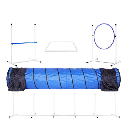 Dog Training Jumping Ring Jumping Pole Wrap Agility Training Kit