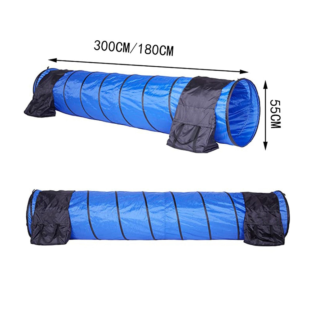 Dog Training Jumping Ring Jumping Pole Wrap Agility Training Kit
