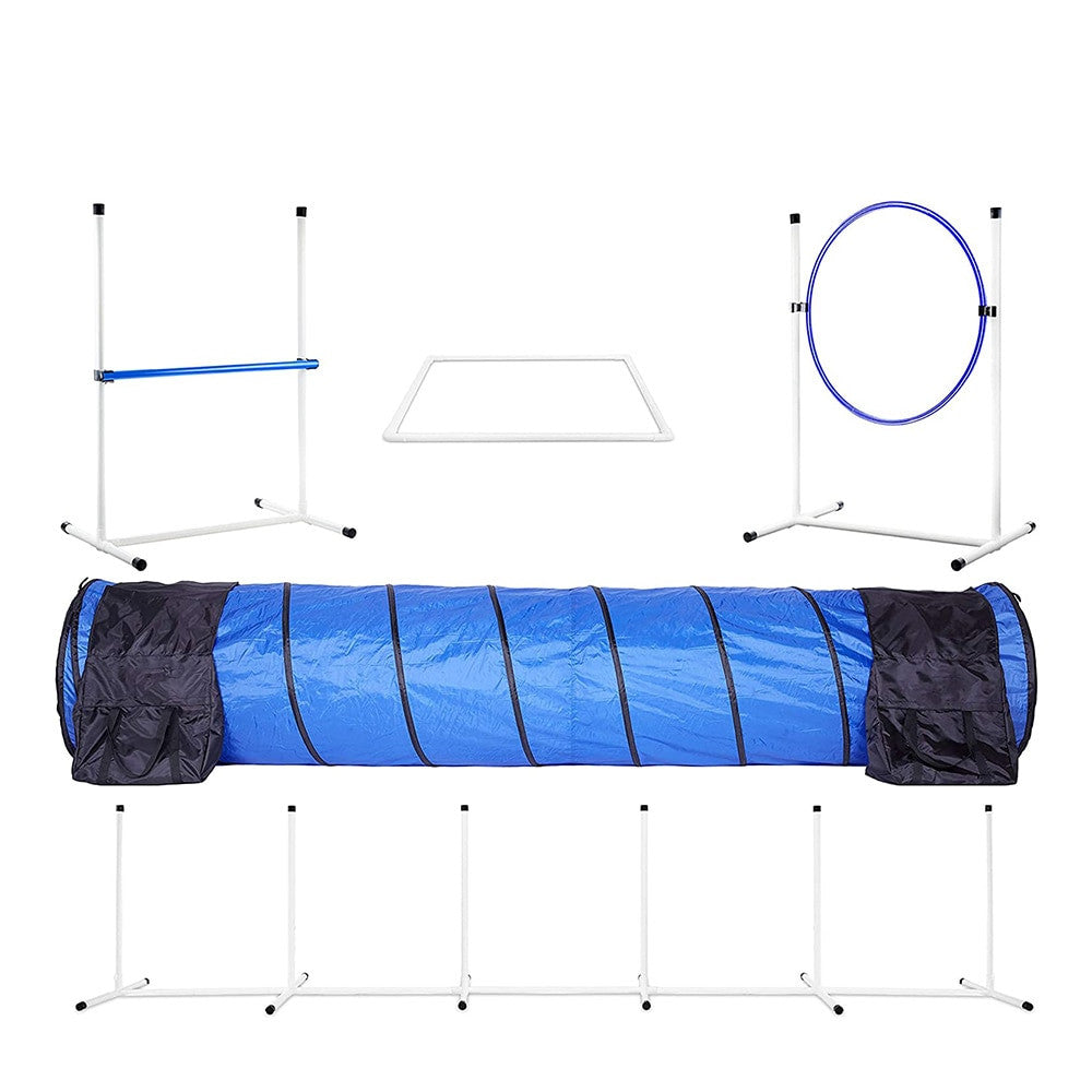 Dog Training Jumping Ring Jumping Pole Wrap Agility Training Kit