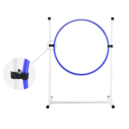 Dog Training Jumping Ring Jumping Pole Wrap Agility Training Kit