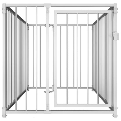 Outdoor dog kennel 100x200x100 cm