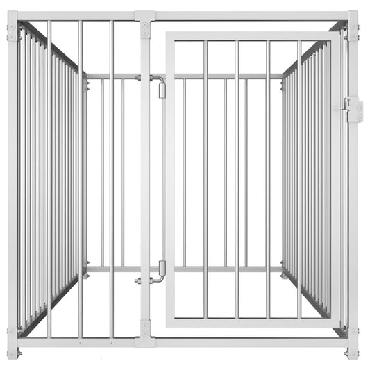 Outdoor dog kennel 100x200x100 cm