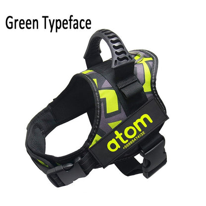 Dog Harness ID Tag Custom Harness